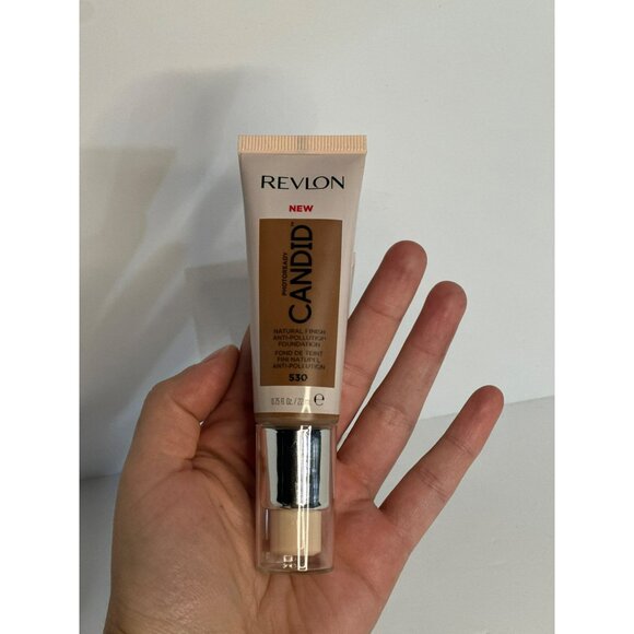 Revlon Photoready Candid Natural Finish Foundation 530 Pecan - 0.75 Fl Oz 2 Pack - Picture 3 of 5